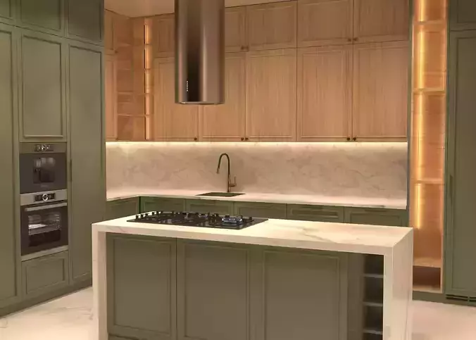 Neo classical kitchen 