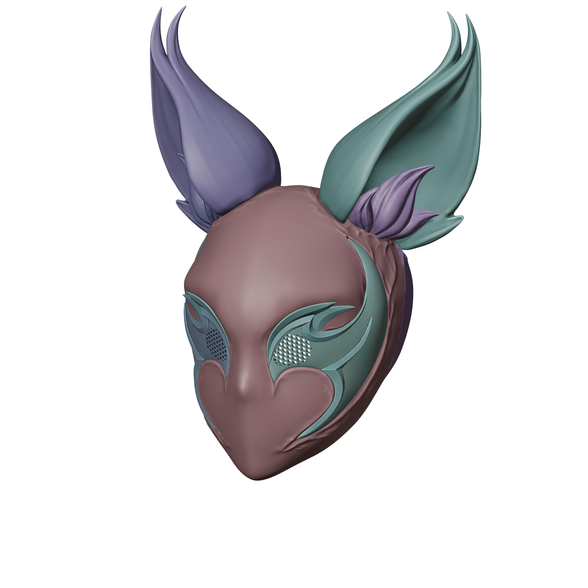 Squirrel Girl - Symbiote Squirrel Helmet mask marvel rivals 3D print model_1