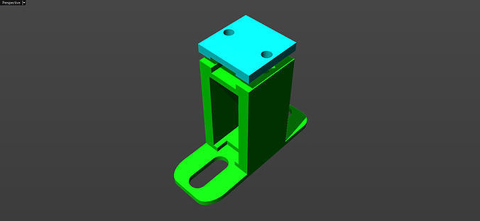 Tweezer holder 3D model