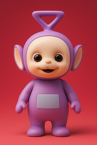 Tinky Winky From Teletubbies 3D print model