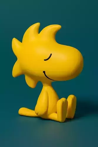 Woodstock Peanuts - Snoopy Best Friend 3D print model