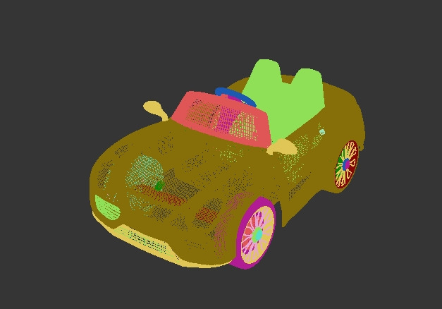 Toy  Car  Porsche 3D print model_5