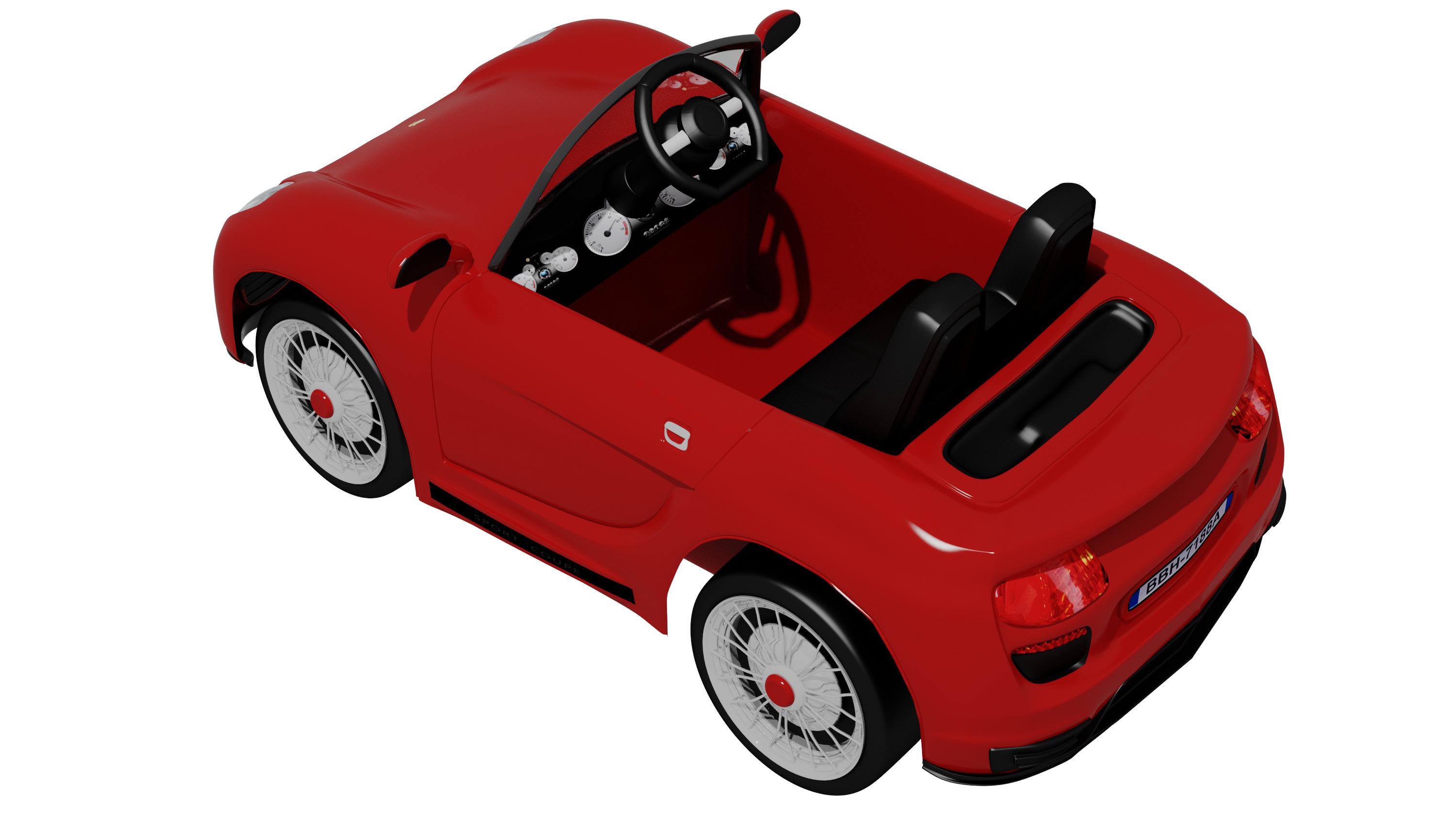 Toy  Car  Porsche 3D print model_2