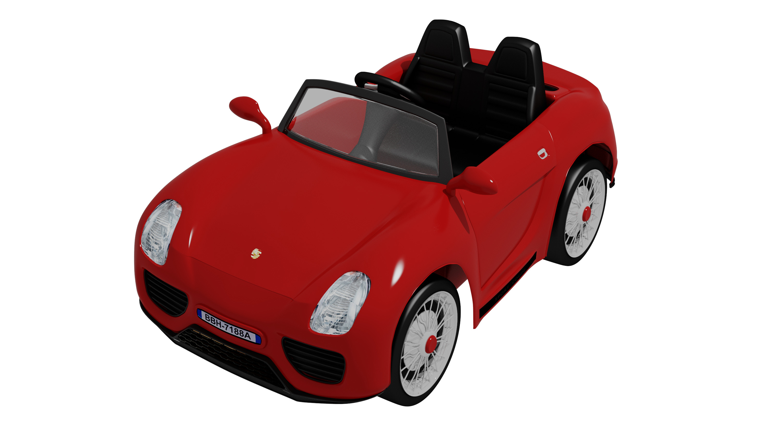Toy  Car  Porsche 3D print model_1