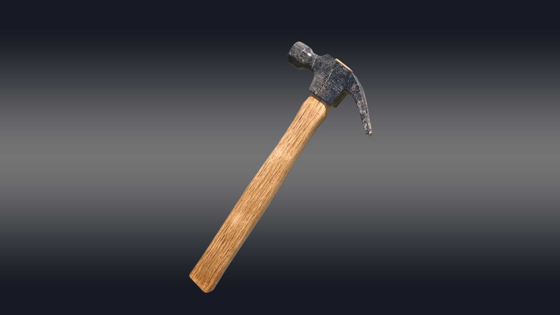 Tools Pack Low-poly 3D model_14