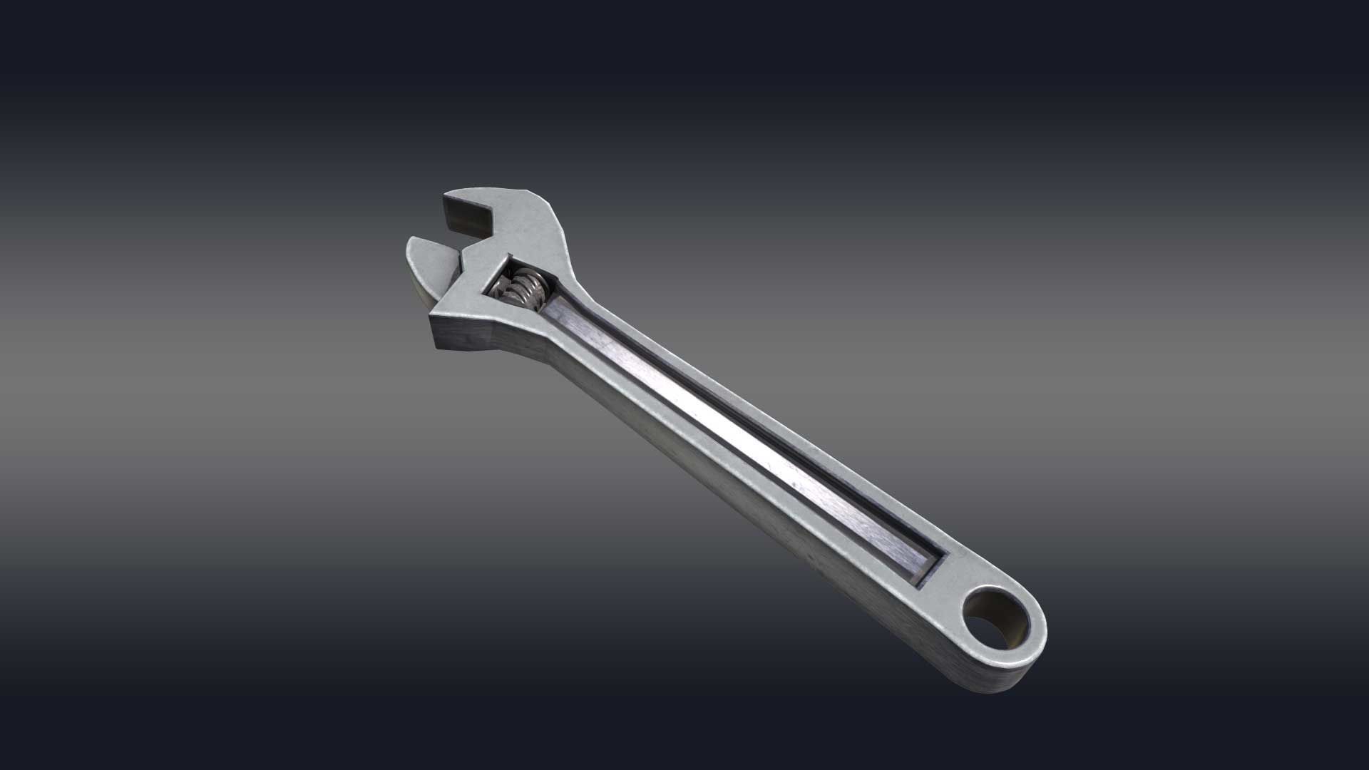 Tools Pack Low-poly 3D model_13