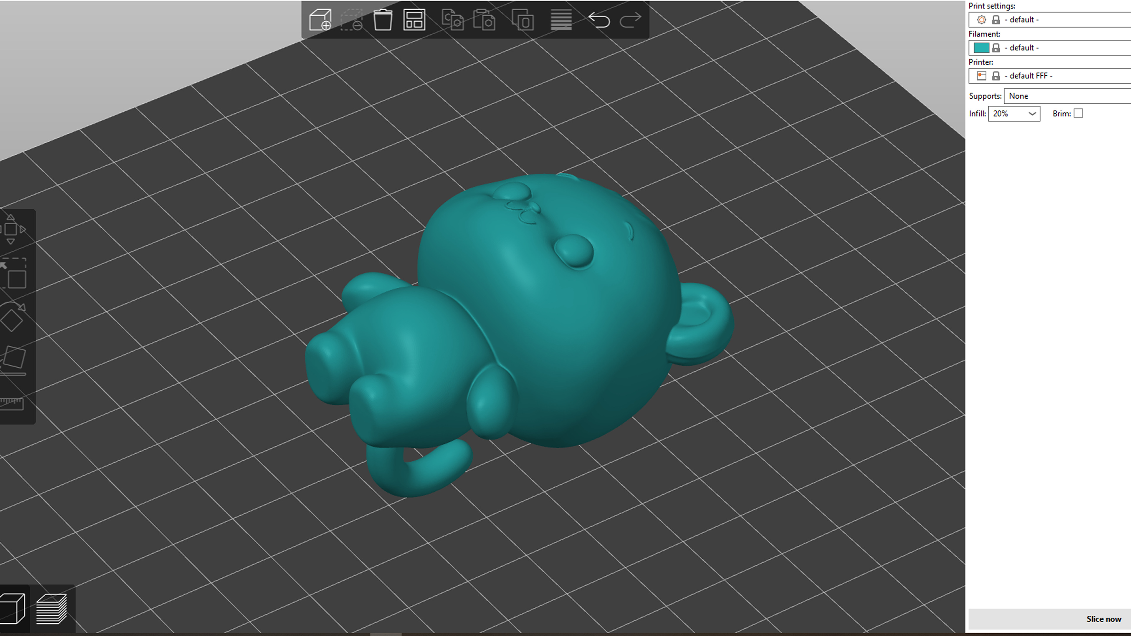 Kawaii Tiger 3D print model_1