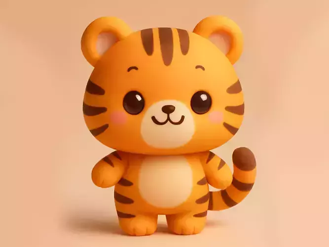 Kawaii Tiger