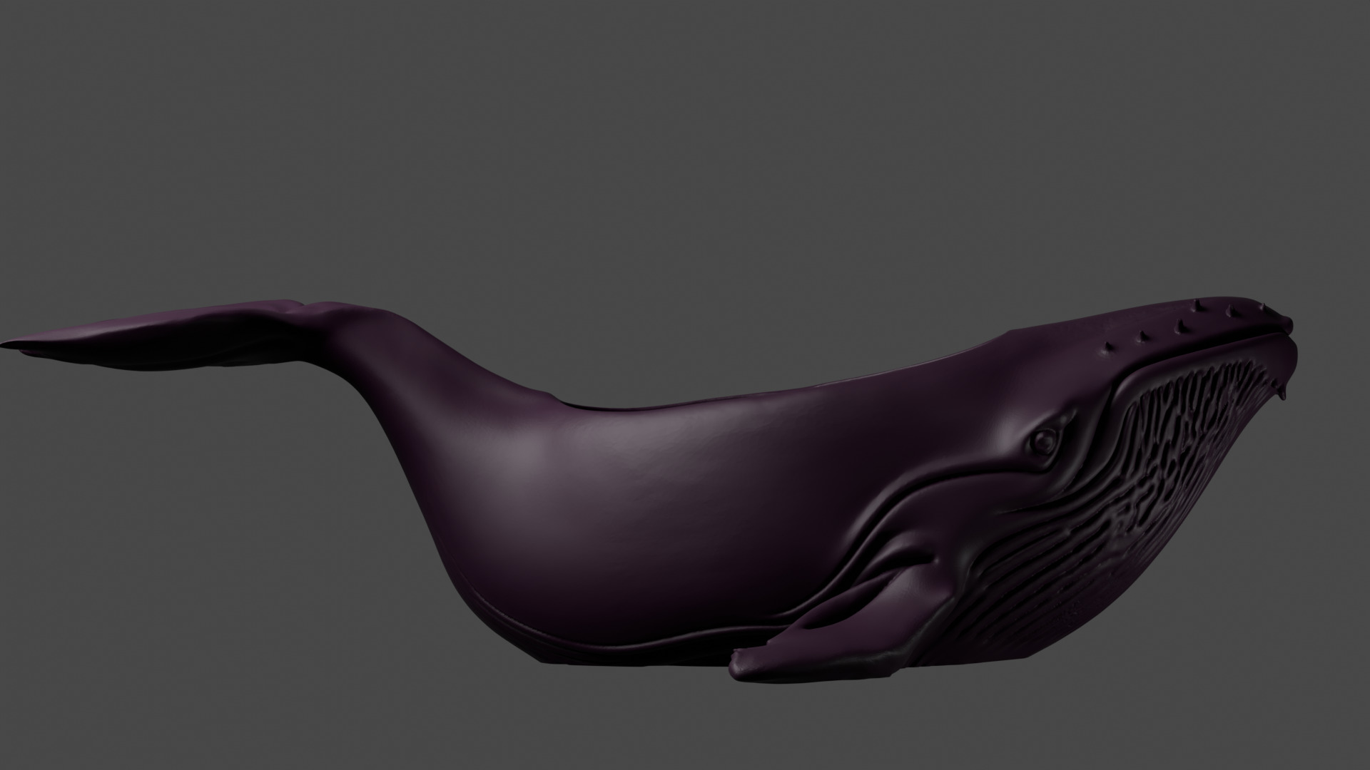 Whale candlestick for filling candles 3D print model_1