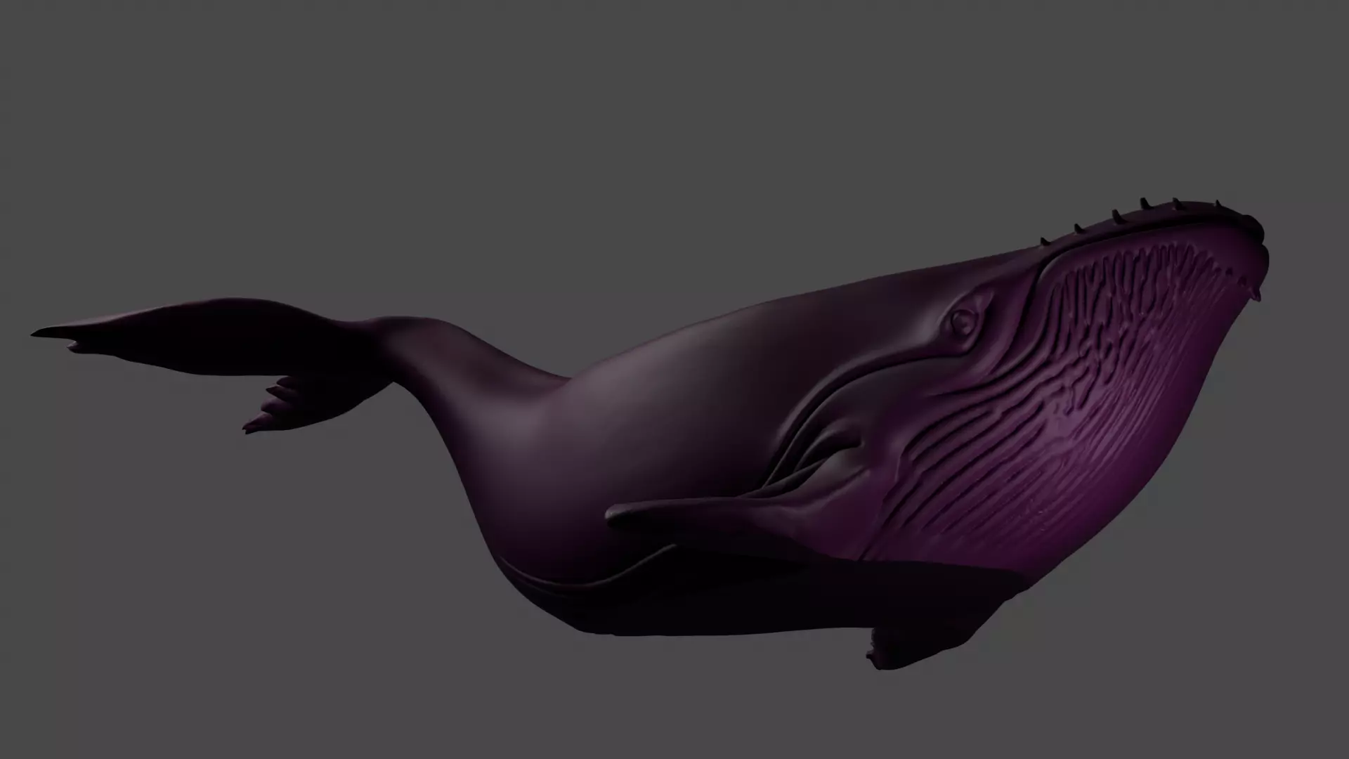 Whale candlestick for filling candles 3D print model_0