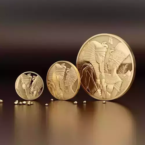 Imhotep and Nefertiti digitl stl file