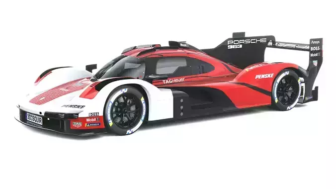Porsche 963 LMDh Racecar 2023