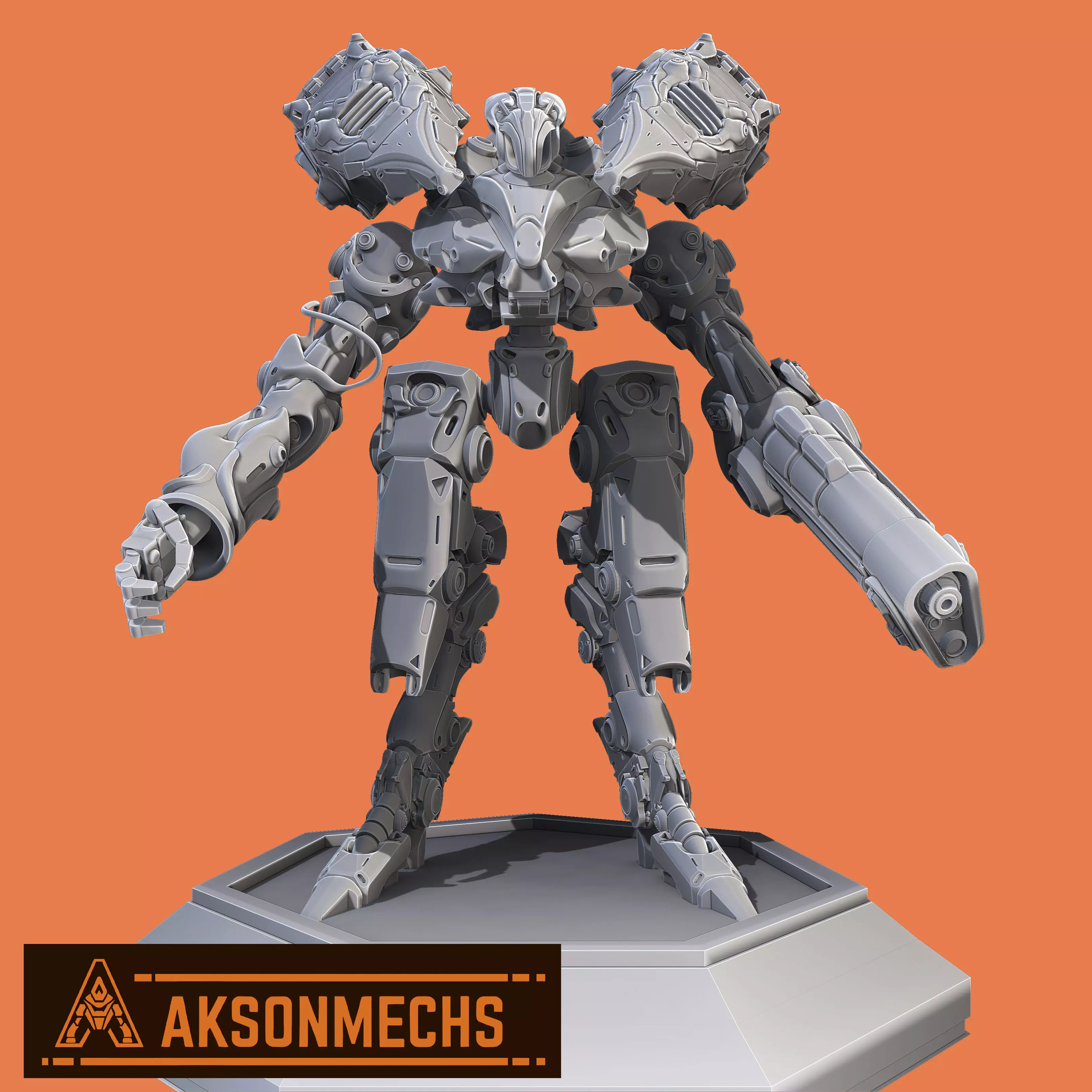 Reaper-1 3D print model