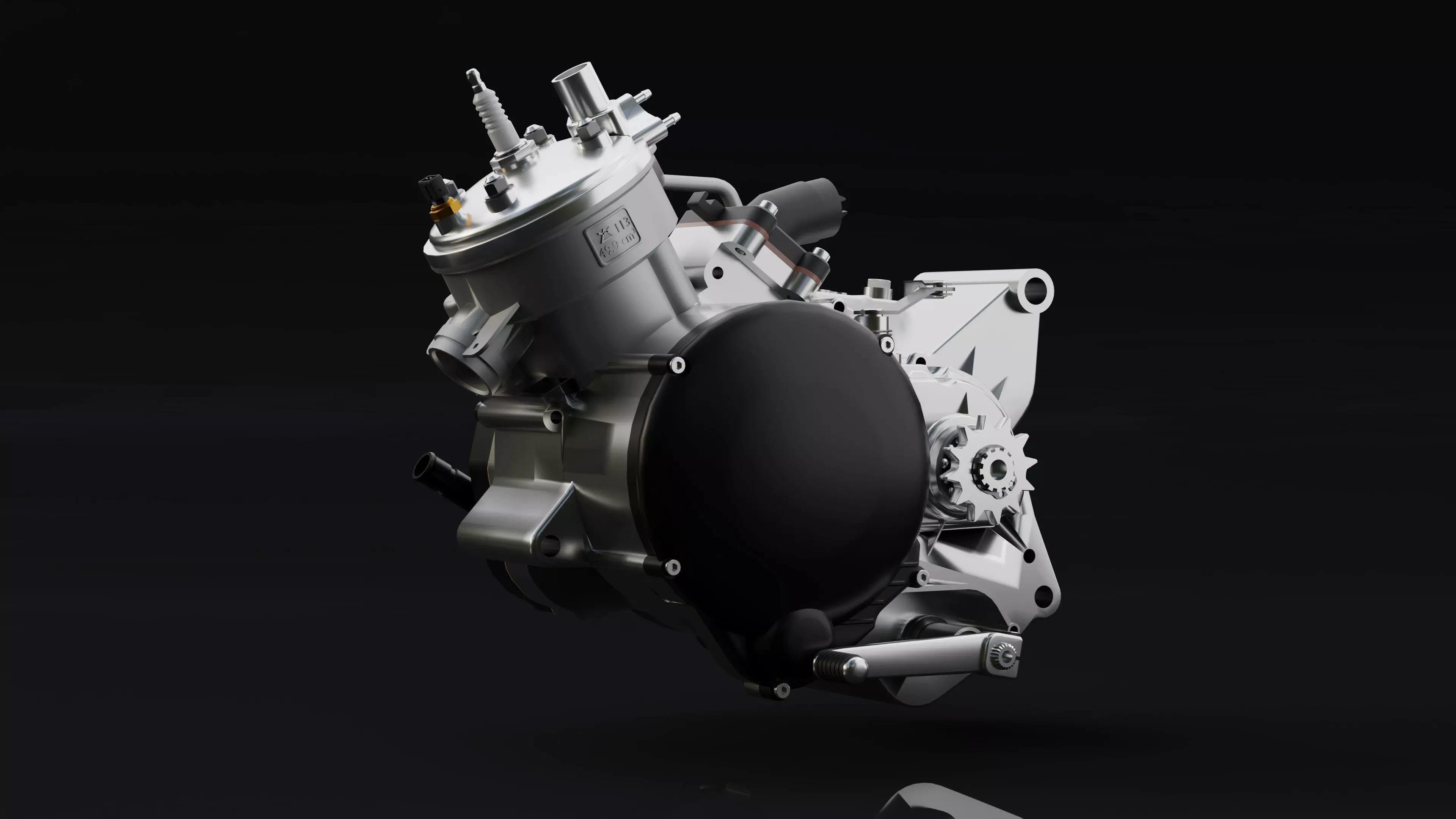 AM6 Engine 3D model