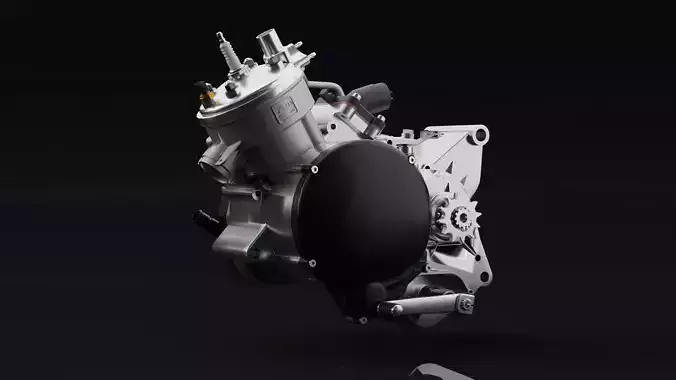 AM6 Engine 3D model