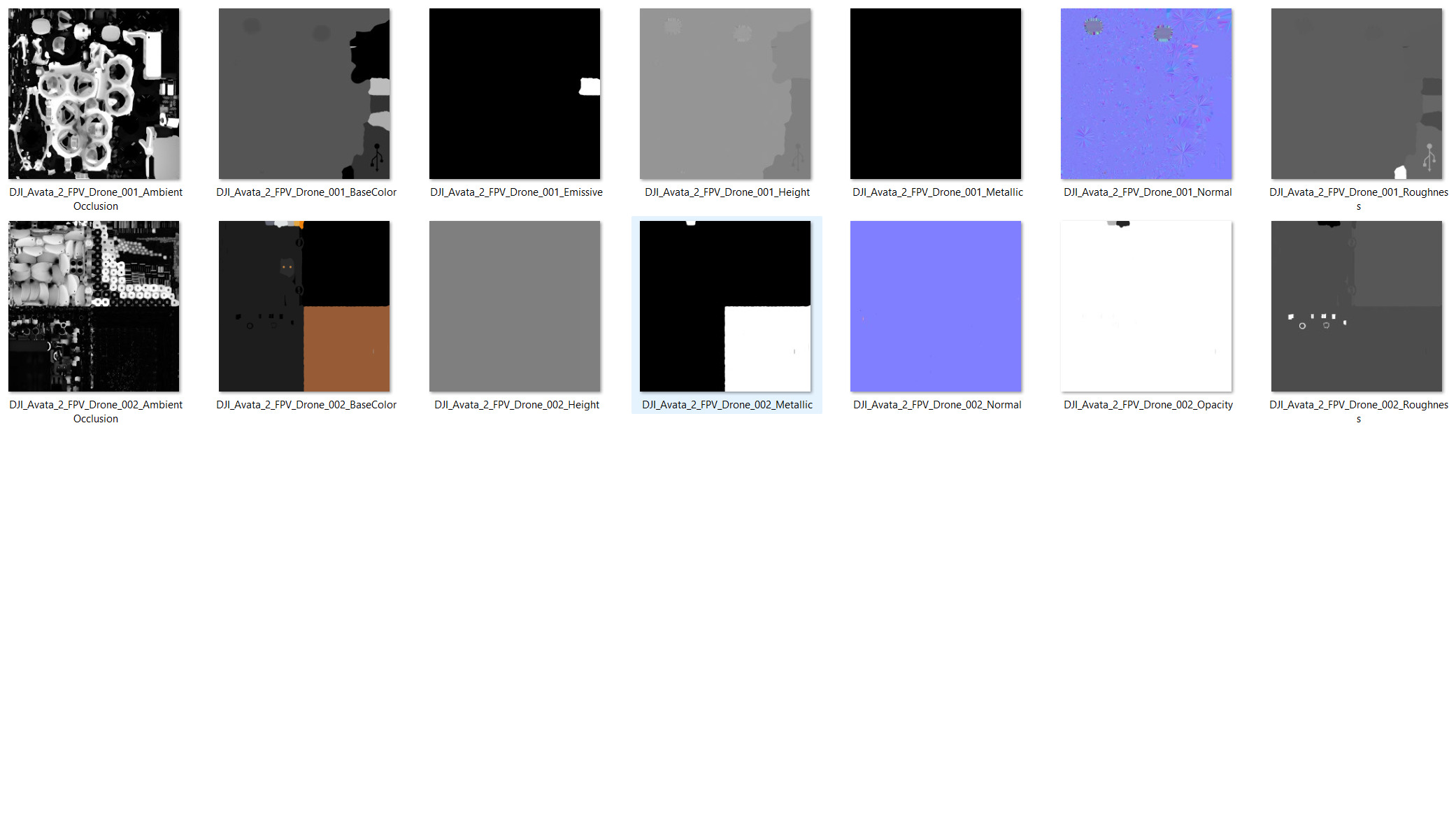 DJI Avata 2 FPV Drone 3D model_9