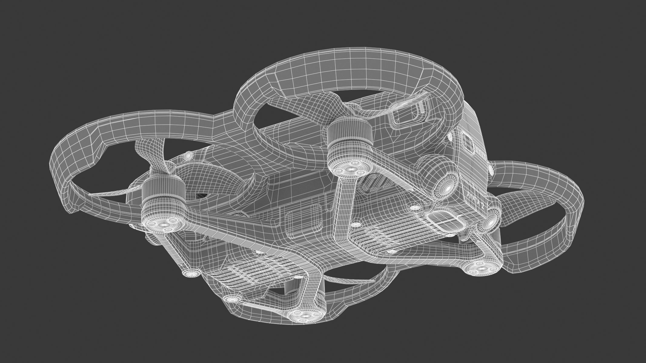 DJI Avata 2 FPV Drone 3D model_21