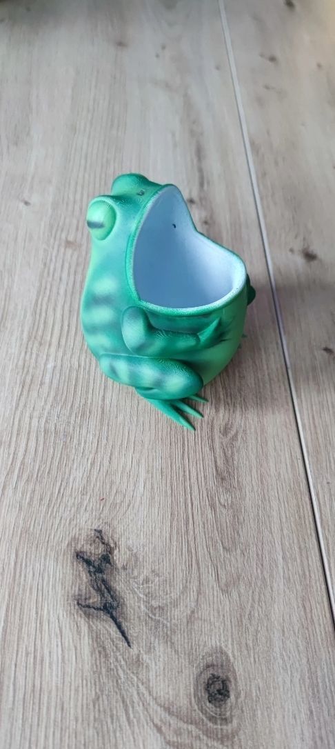 Frog pen holder  3D print model_7