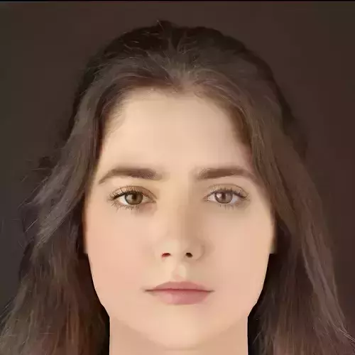 Madalena Aragao Head - No Hair - Low poly head for game