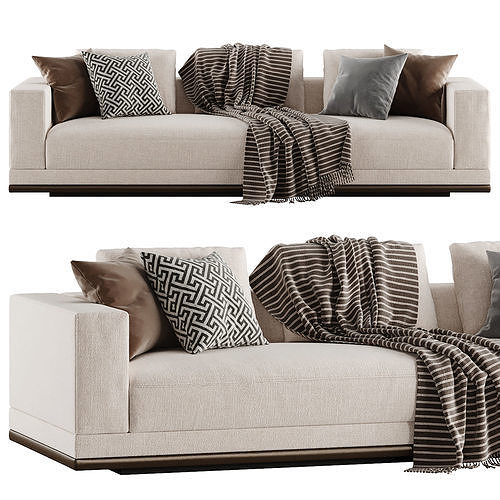 Sofa Saphir 3 seater 3D model
