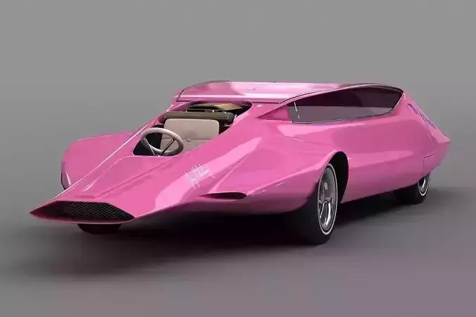 Pink Panther Mobile 1969 3D model