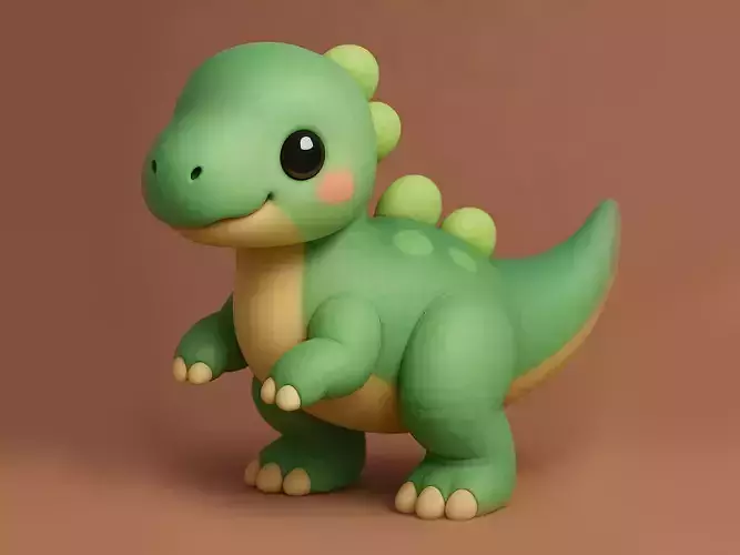 Kawaii Iguanodon