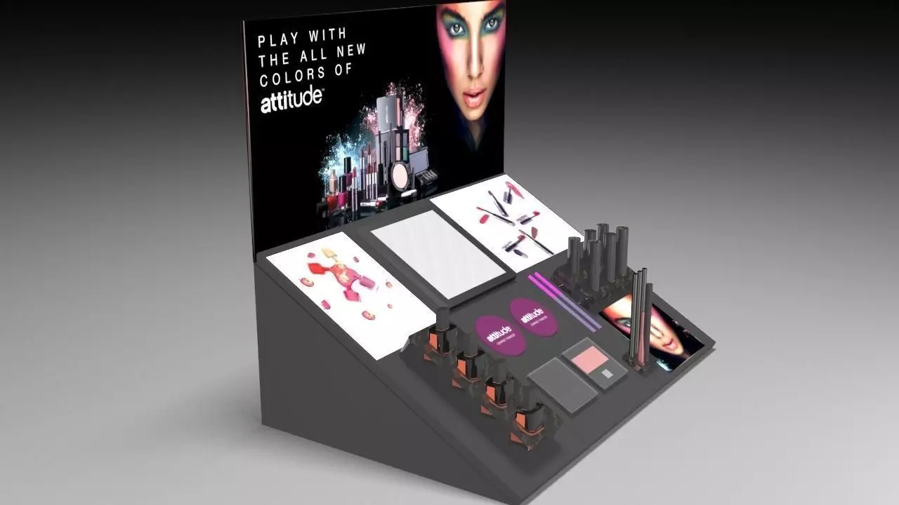 Cosmetic Display Free 3D model_0