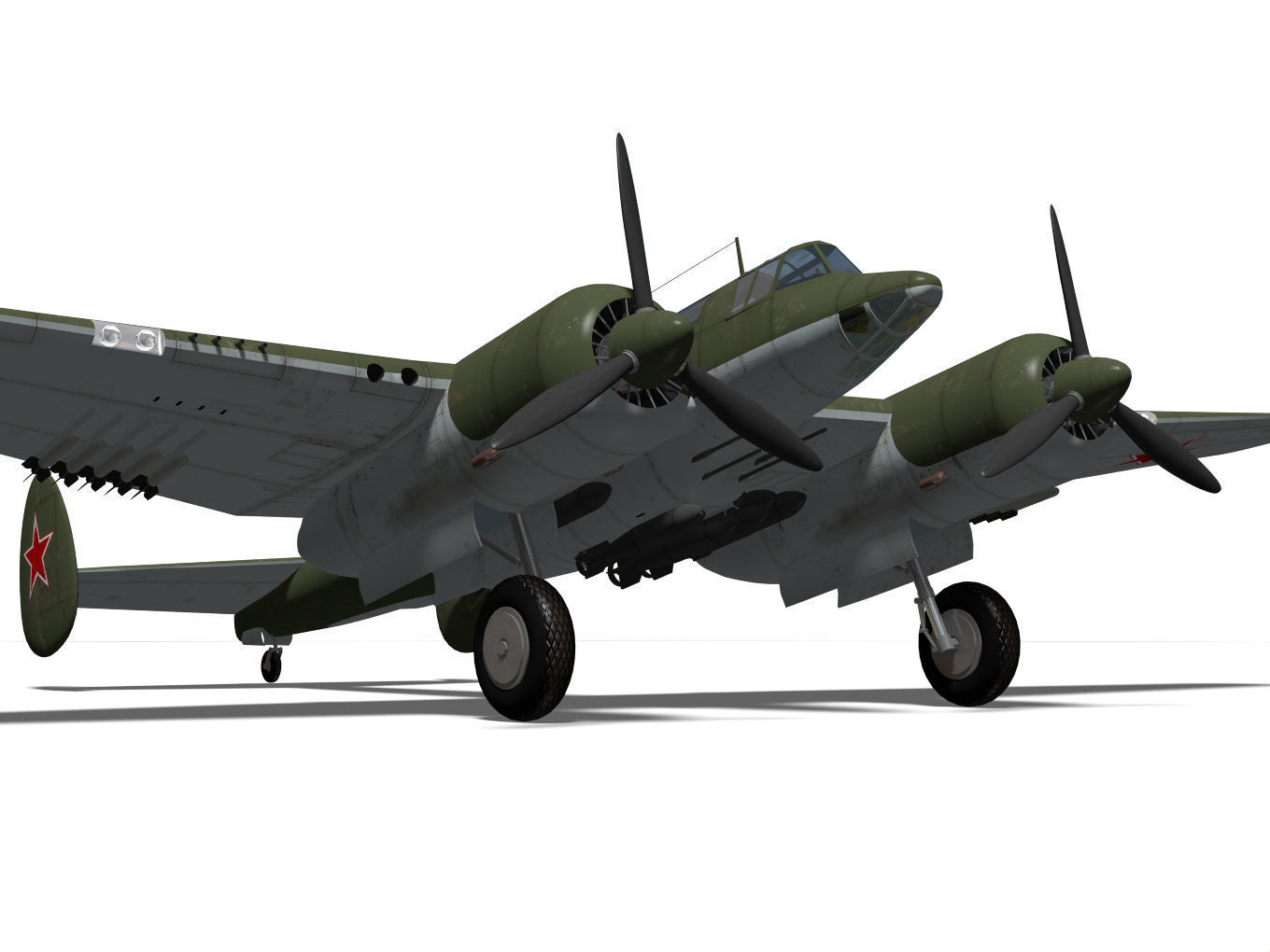 Sukhoi Su-8 3D model_8