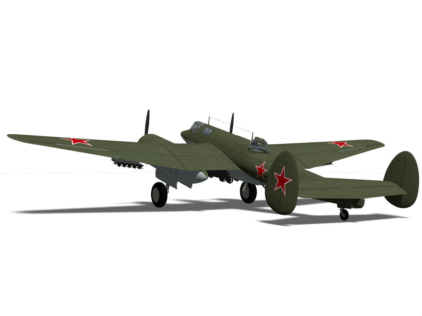 Sukhoi Su-8 3D model_7
