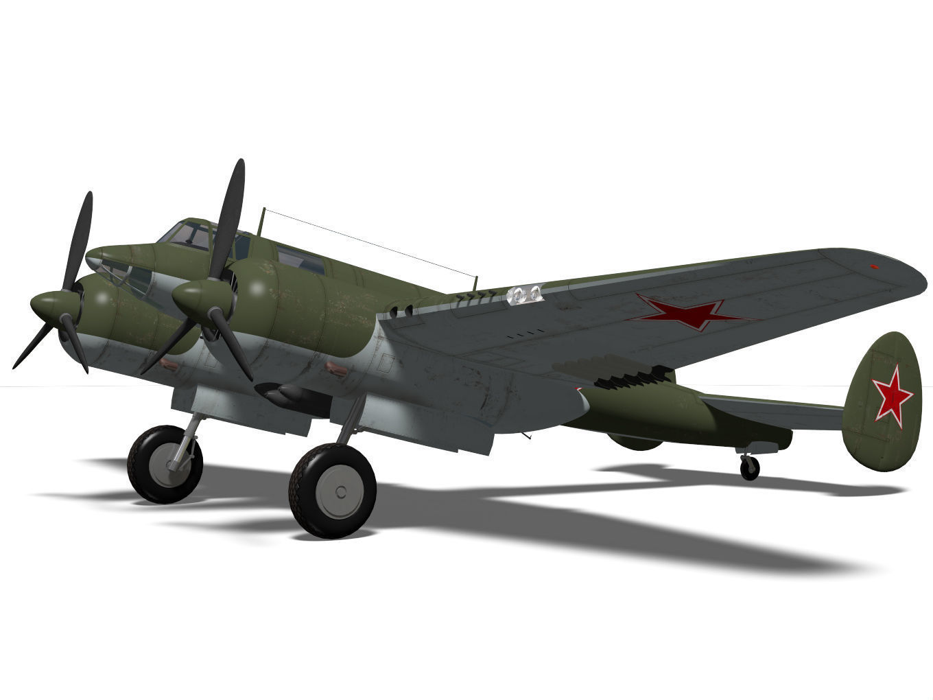Sukhoi Su-8 3D model_6