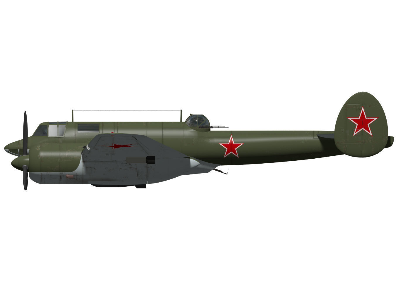 Sukhoi Su-8 3D model_9