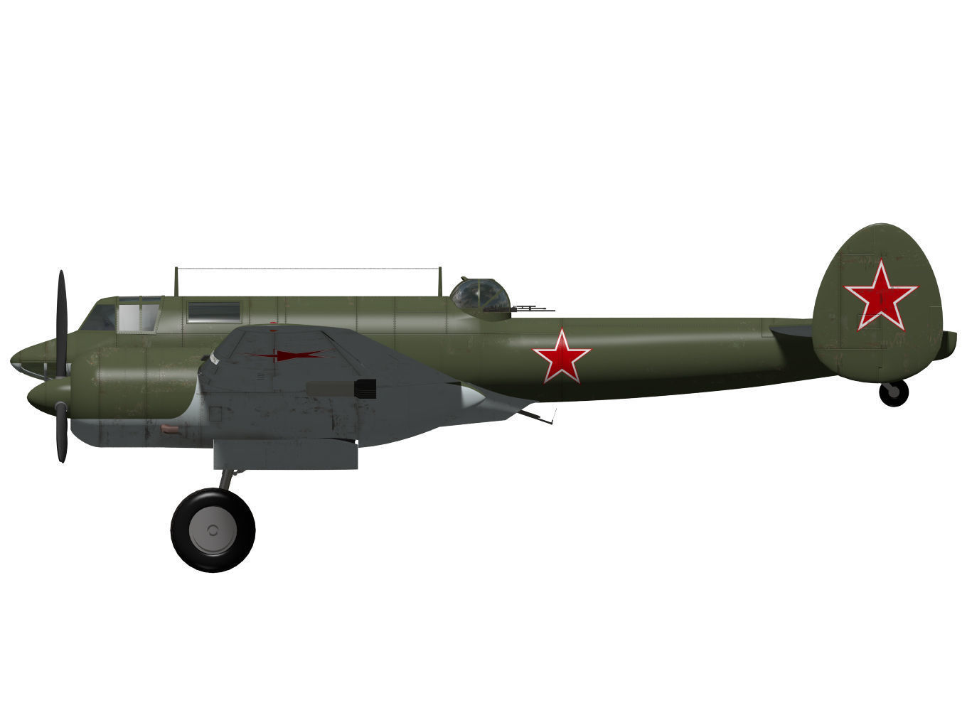 Sukhoi Su-8 3D model_10