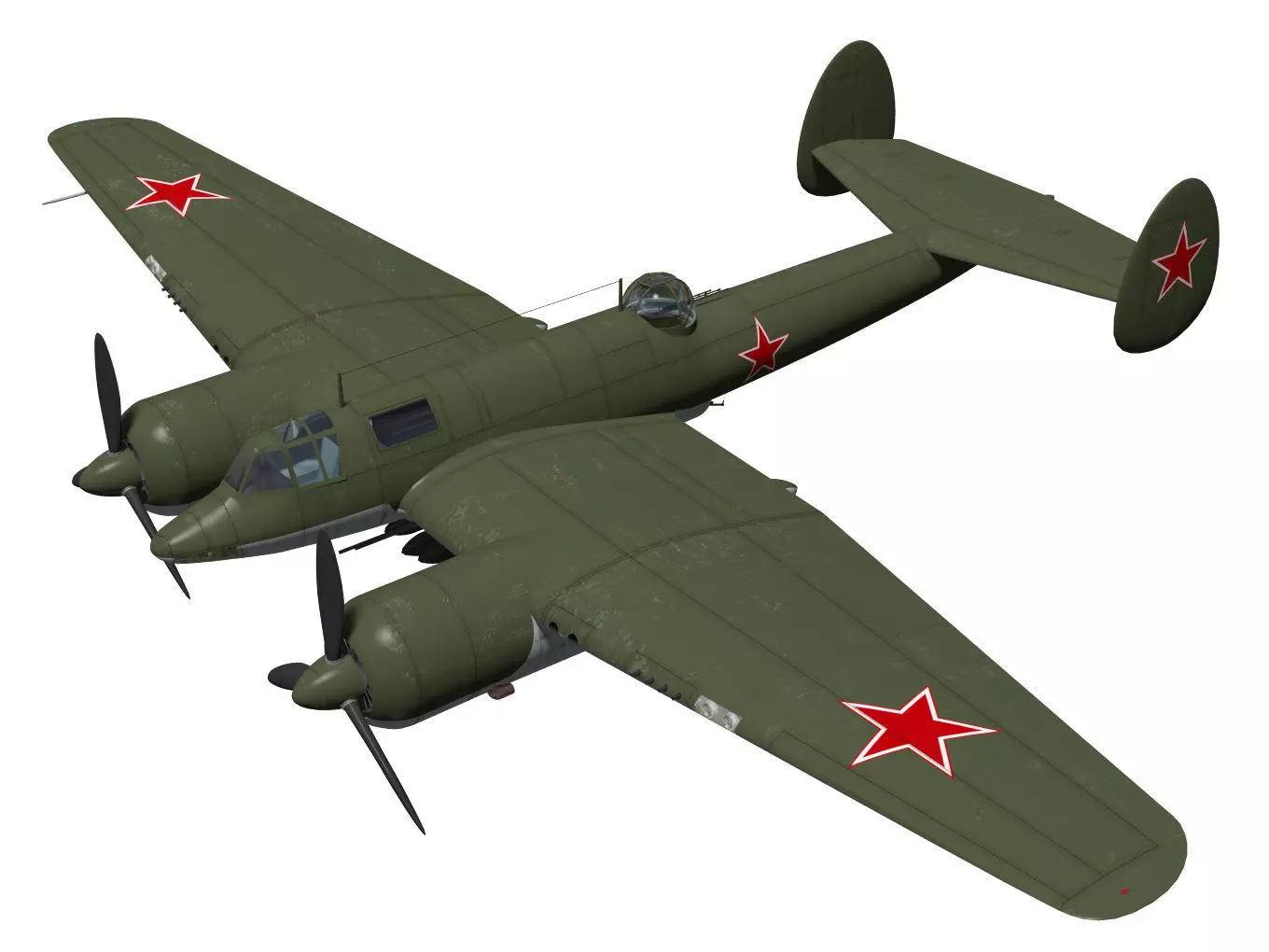 Sukhoi Su-8 3D model_0