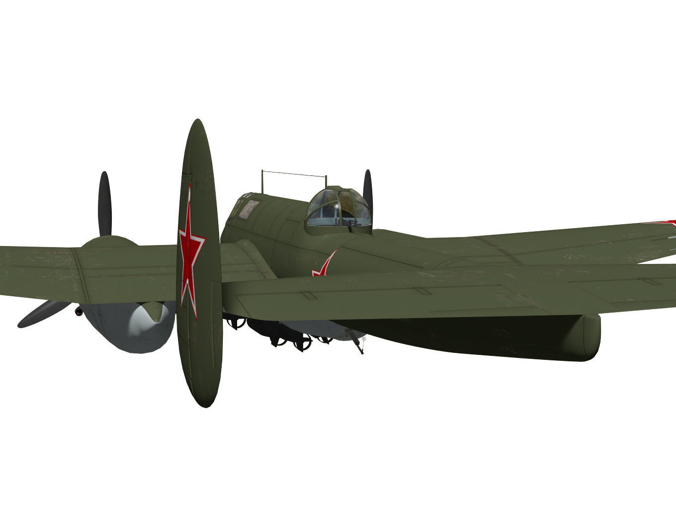 Sukhoi Su-8 3D model_5