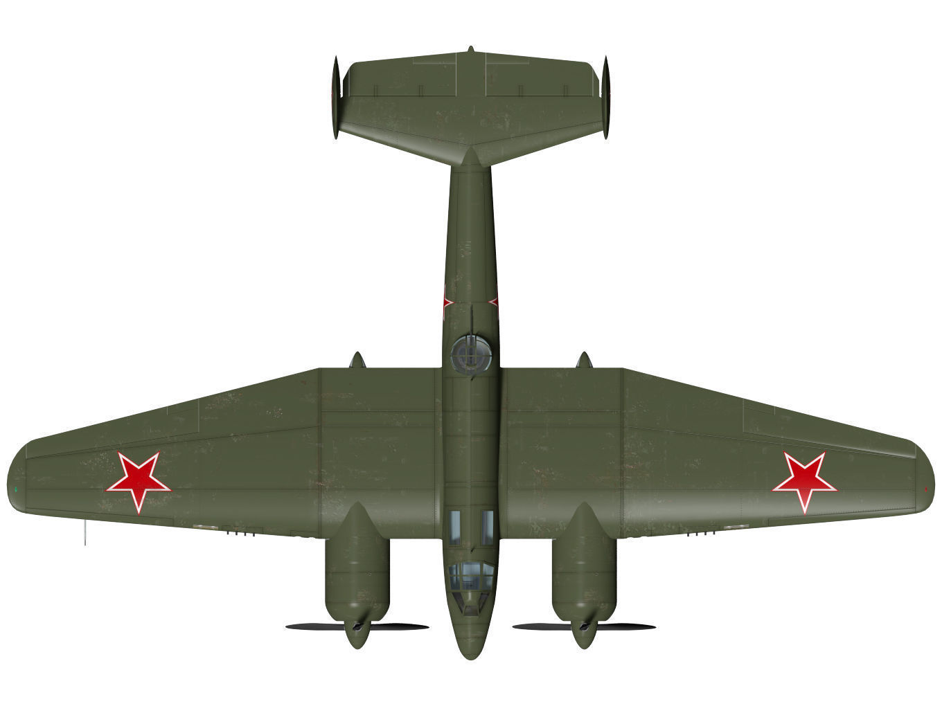 Sukhoi Su-8 3D model_13