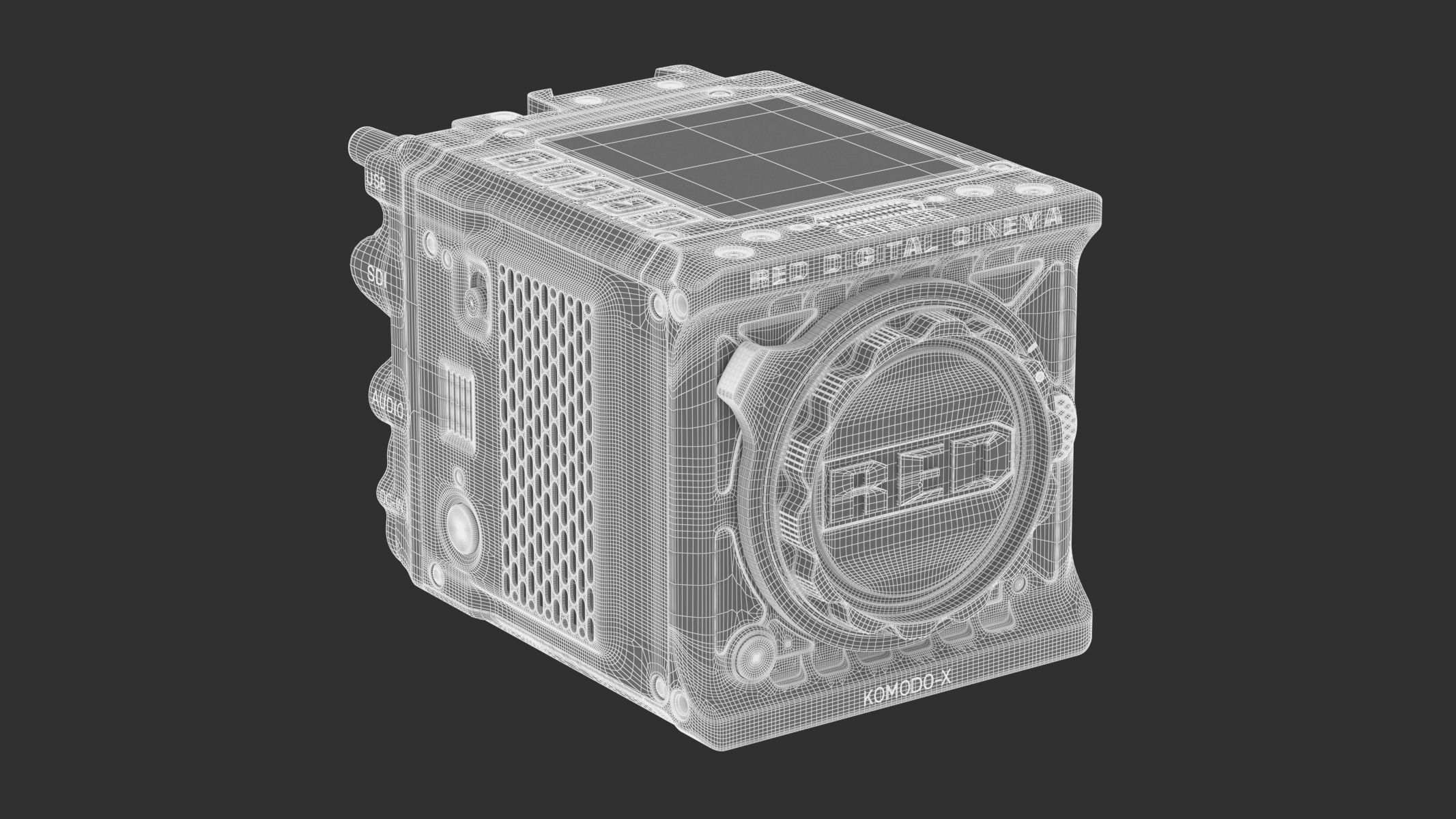 RED Digital Cinema Komodo-X 6K Black 3D model_5