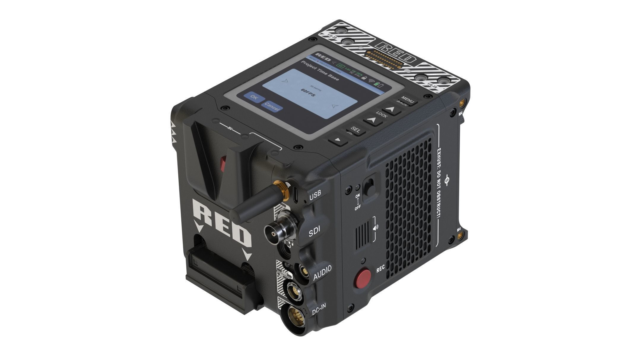 RED Digital Cinema Komodo-X 6K Black 3D model_17