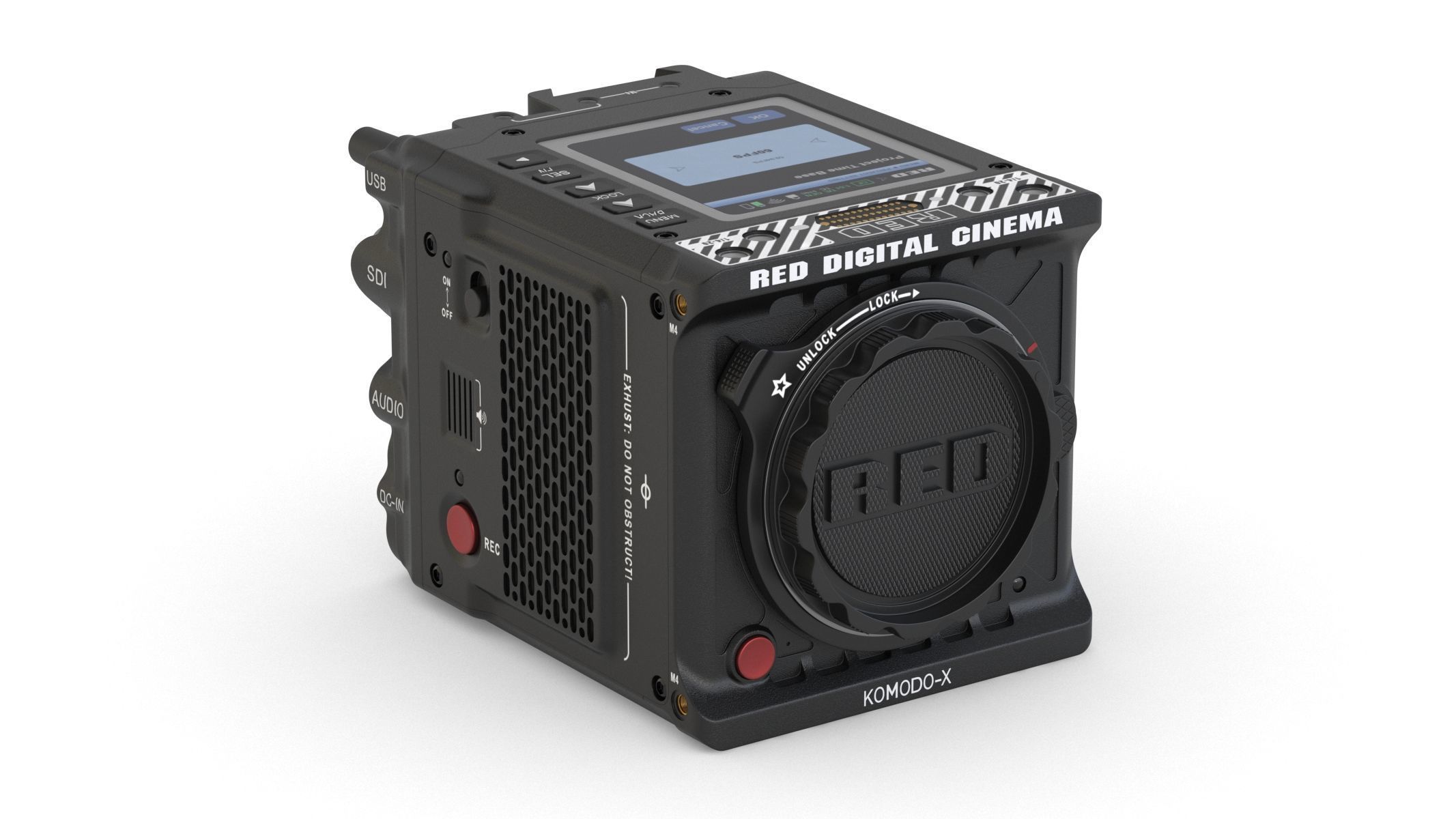 RED Digital Cinema Komodo-X 6K Black 3D model_1