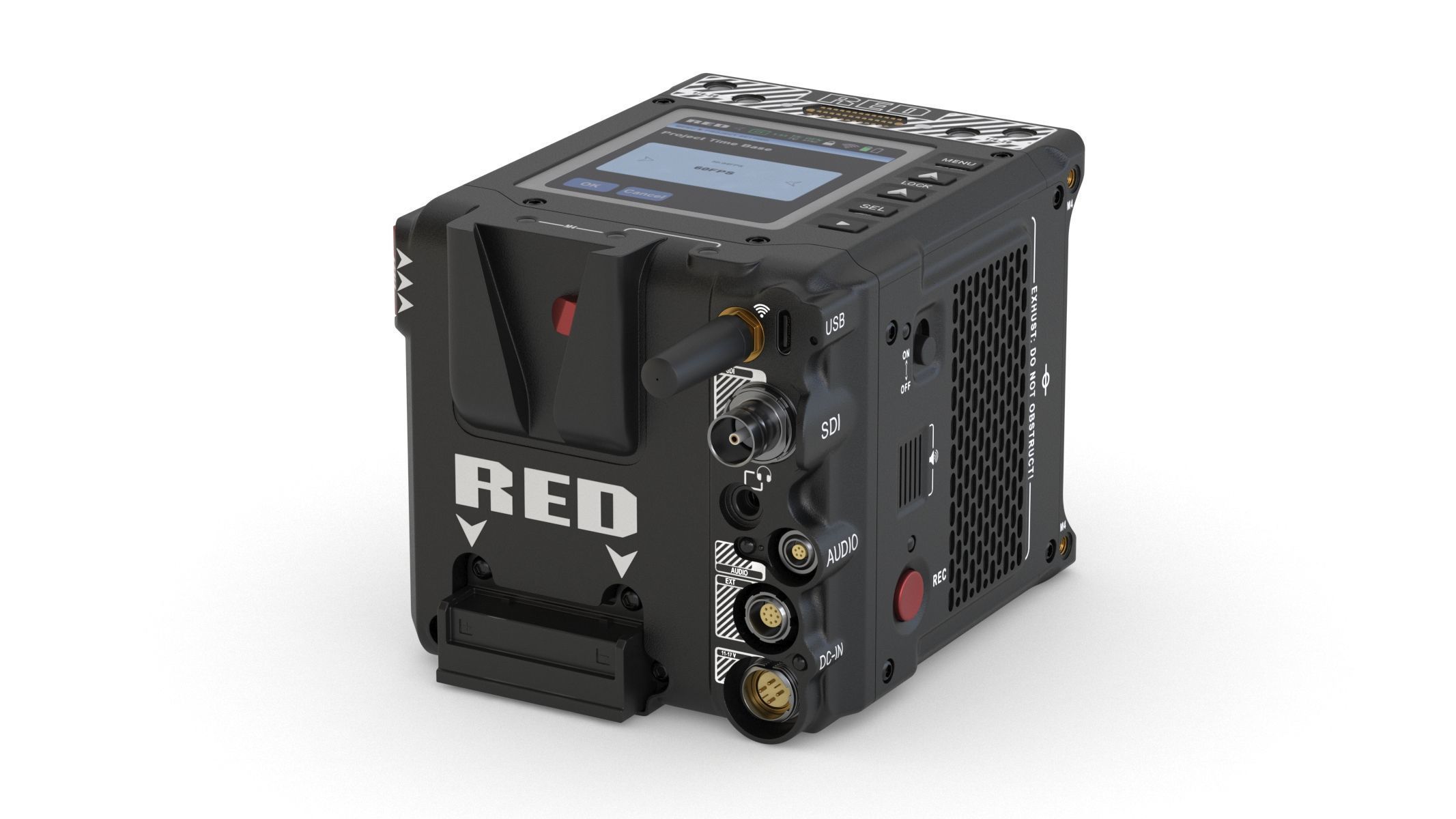 RED Digital Cinema Komodo-X 6K Black 3D model_11
