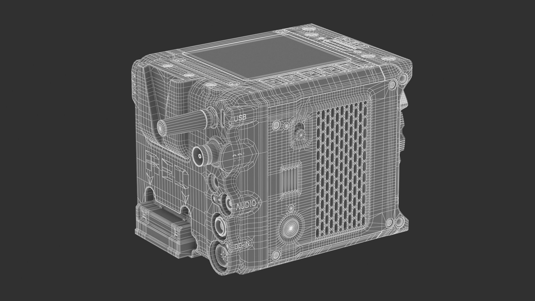 RED Digital Cinema Komodo-X 6K Black 3D model_40