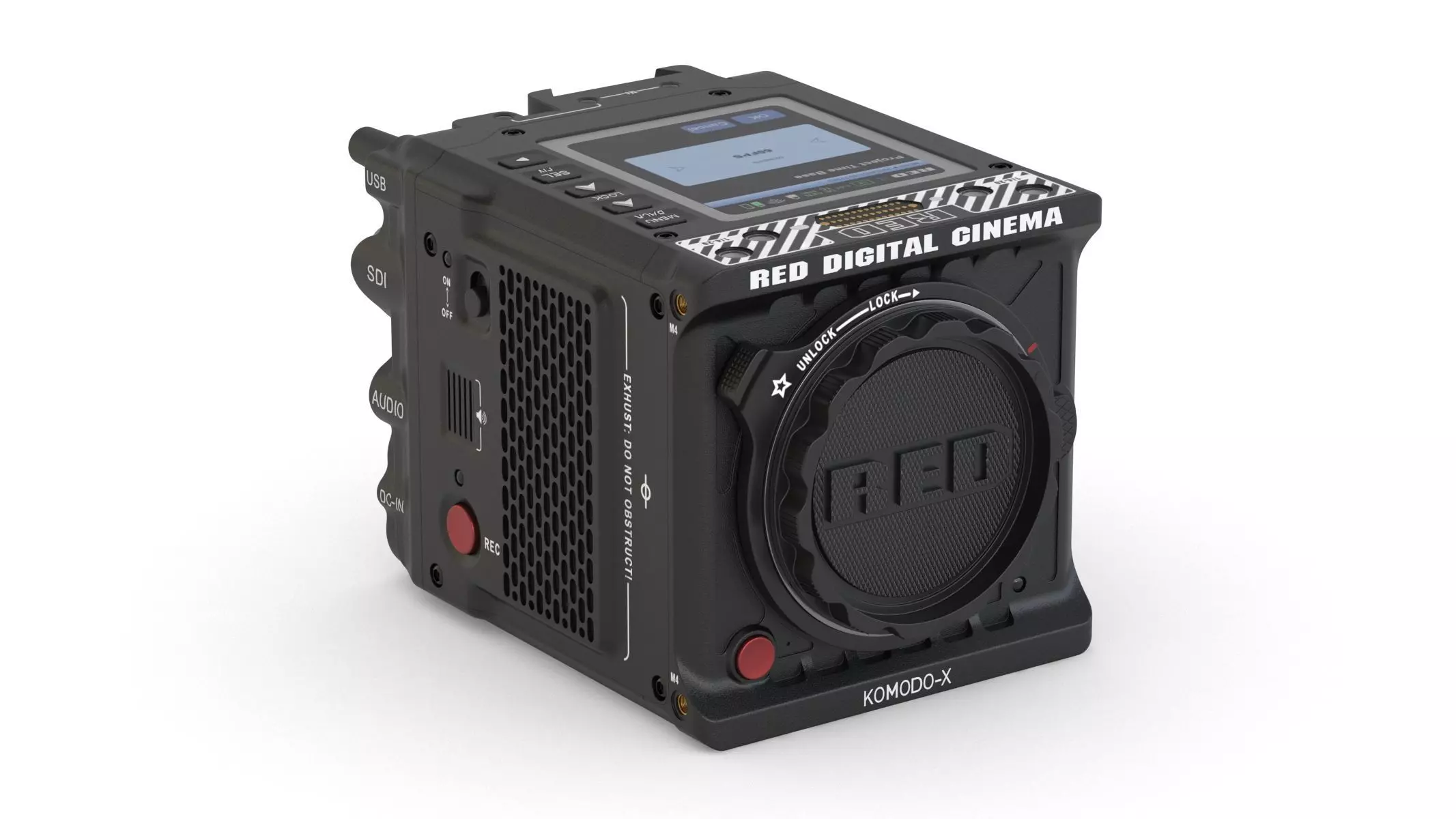 RED Digital Cinema Komodo-X 6K Black 3D model_0