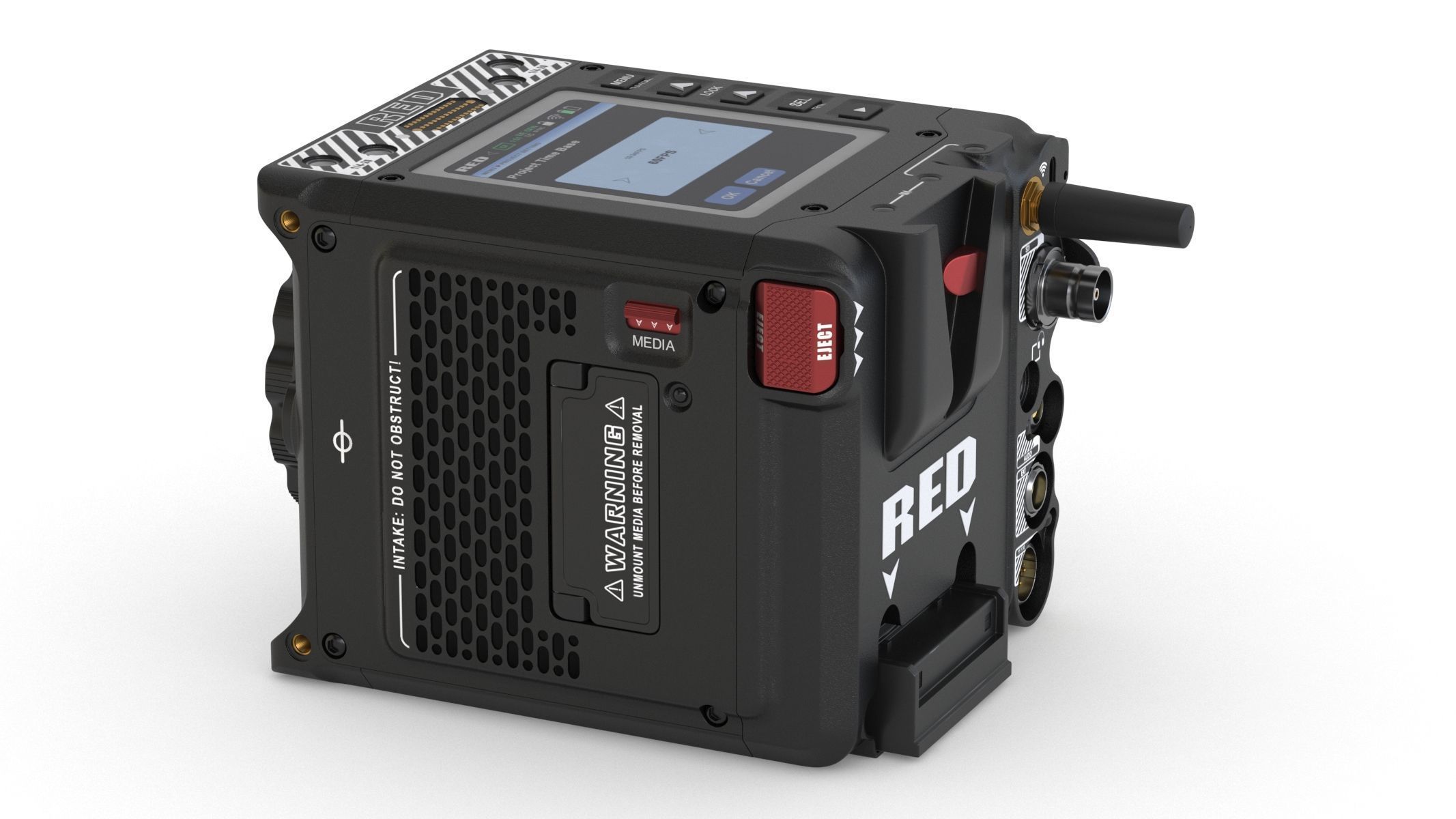 RED Digital Cinema Komodo-X 6K Black 3D model_12