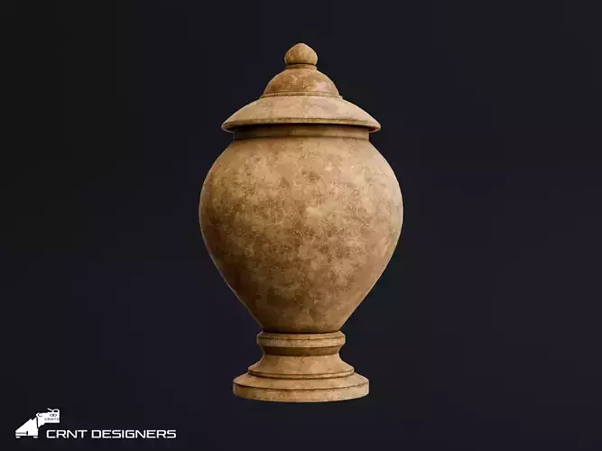 Ancient Stone Jar 