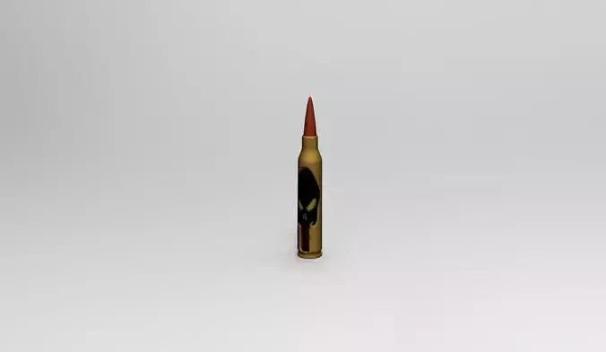 Bala tactica con calavera -the punisher-