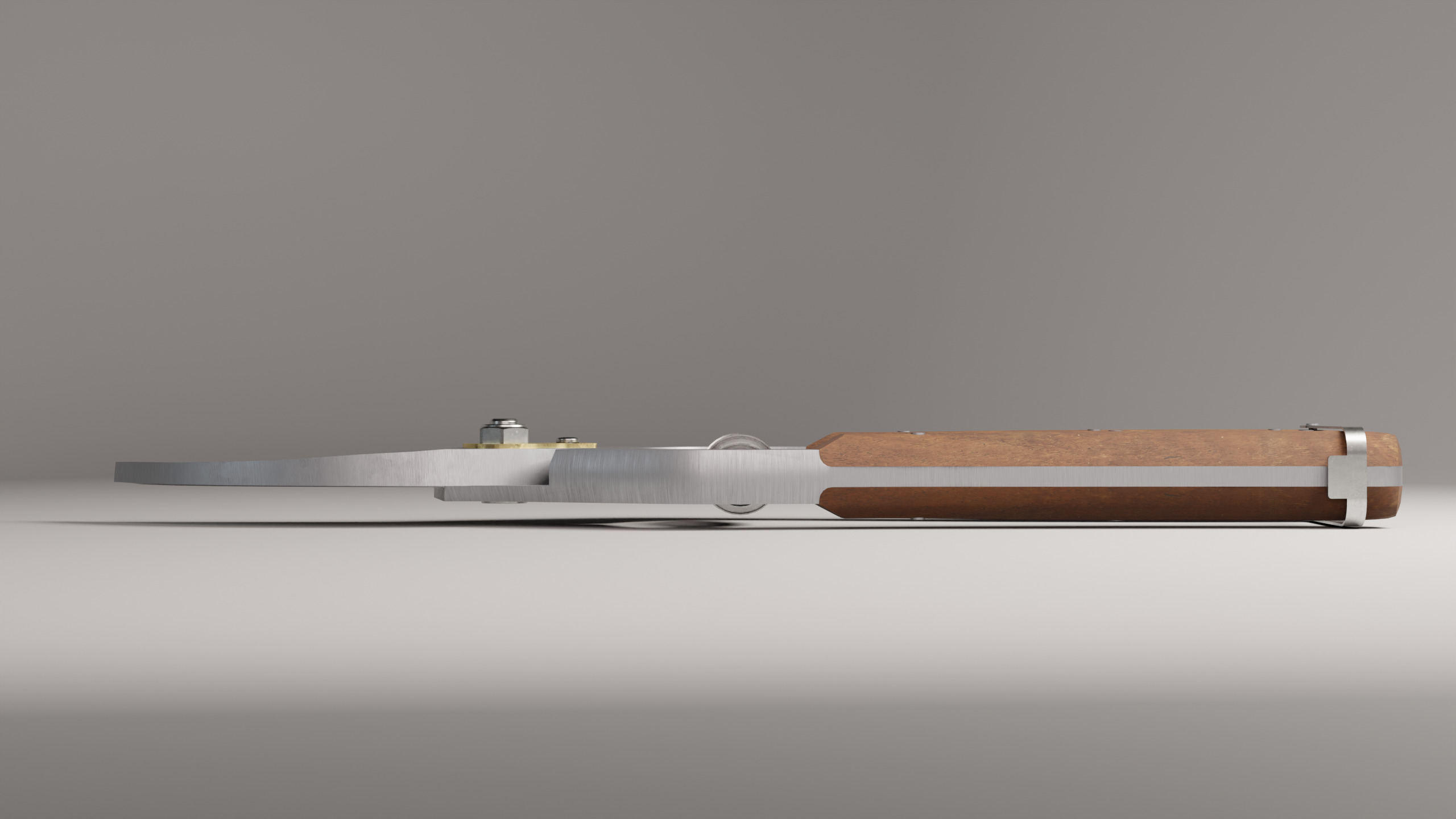 Secateurs Low-poly 3D model_1