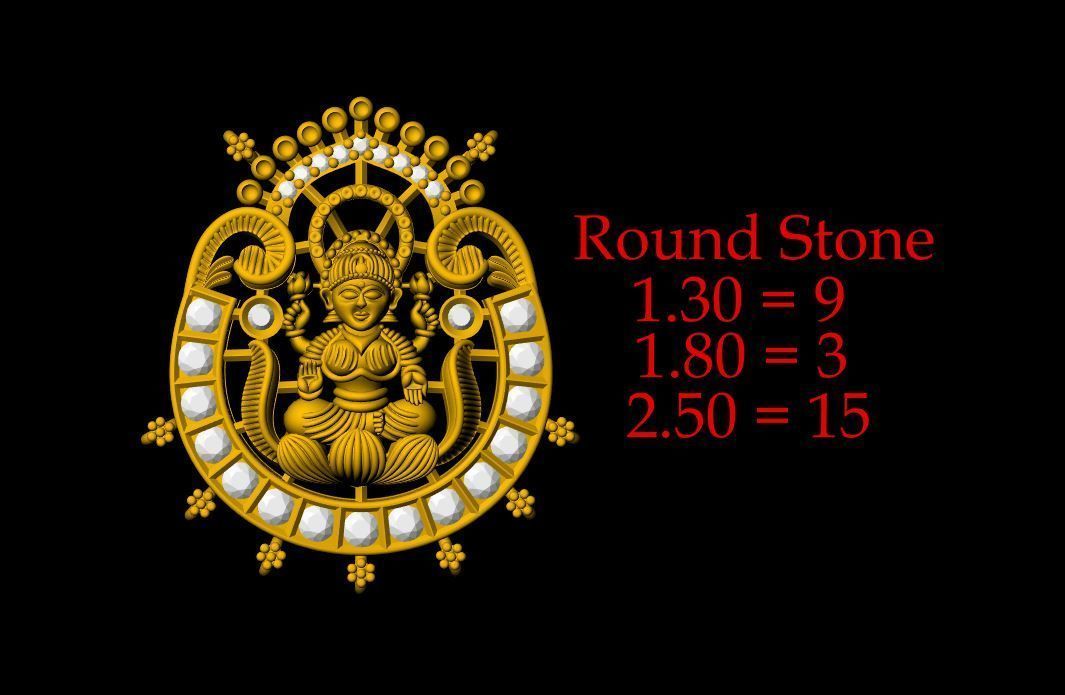 Laxmi 3D Models - 0117 3D print model_8