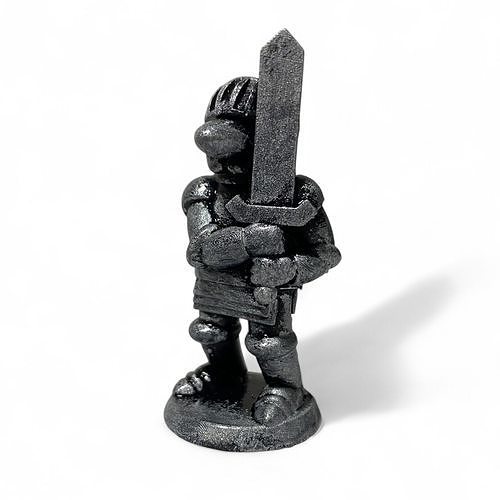 Munchkin board game pawn warrior 3D print model