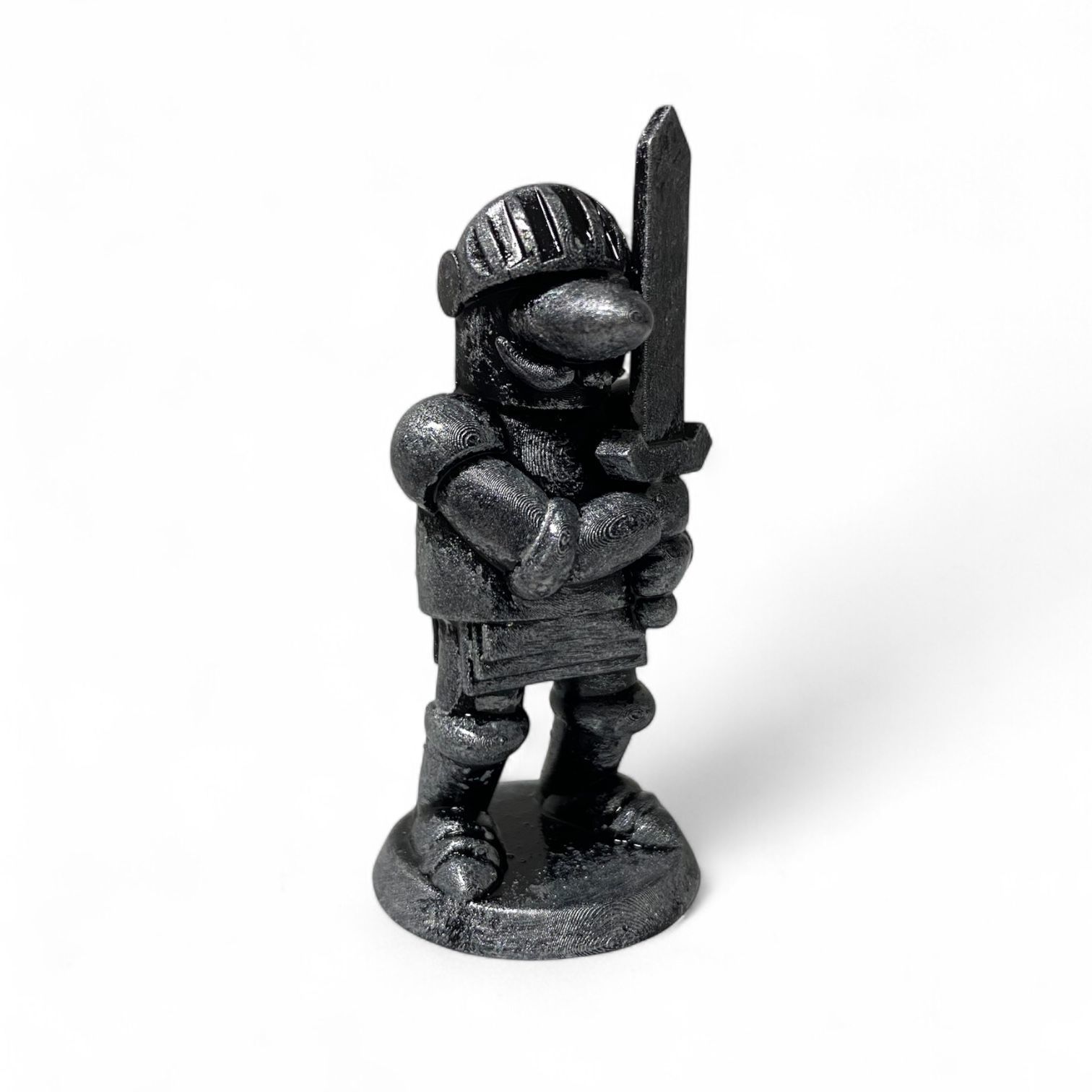 Munchkin board game pawn warrior 3D print model_2