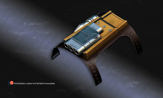 Mandalorian training darts 3D print model