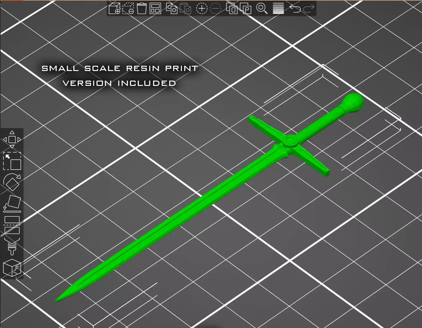 Necrosword 3D print model_3